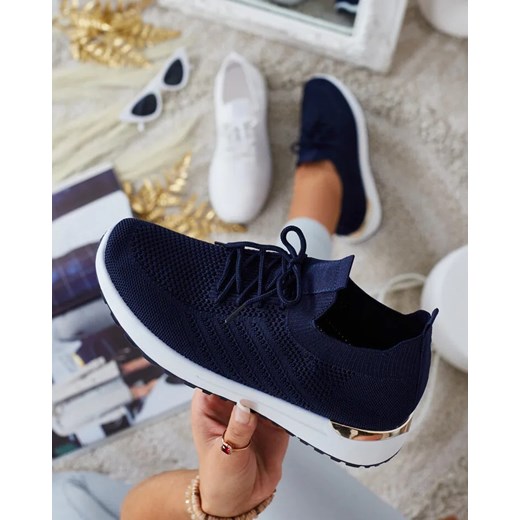 Royalfashion Damskie materiałowe buty sportowe Amgen ze sklepu royalfashion.pl w kategorii Buty sportowe damskie - zdjęcie 180197255