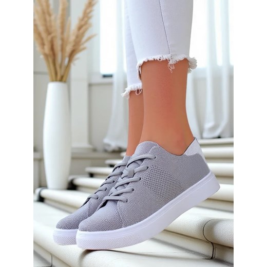 Royalfashion Damskie materiałowe buty sportowe Esellaf ze sklepu royalfashion.pl w kategorii Trampki damskie - zdjęcie 180199099