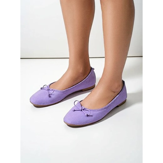 Royalfashion Damskie baleriny z kokardką Zaame ze sklepu royalfashion.pl w kategorii Balerinki - zdjęcie 180199959