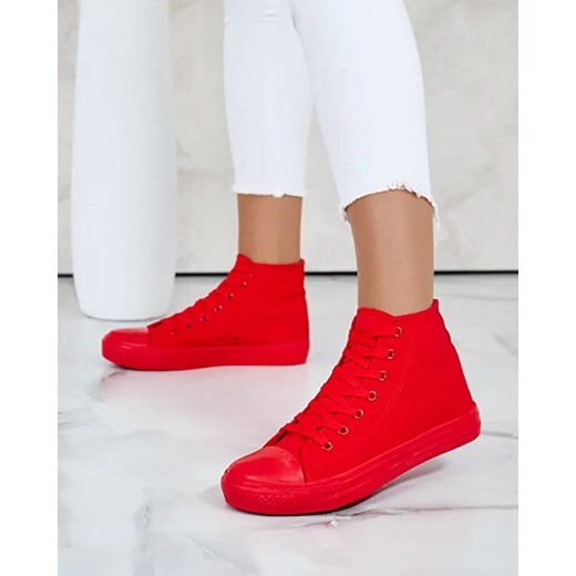 Royalfashion Wysokie trampki damskie Hollas Royalfashion.pl 37 royalfashion.pl promocyjna cena