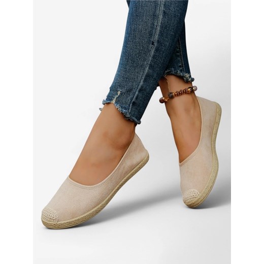 Royalfashion Damskie espadryle eko zamszowe Aroles ze sklepu royalfashion.pl w kategorii Espadryle damskie - zdjęcie 180201419