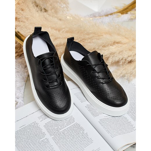 Royalfashion Damskie ażurowe tenisówki Flequis ze sklepu royalfashion.pl w kategorii Trampki damskie - zdjęcie 180202925