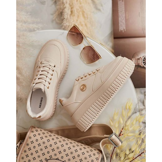 Royalfashion Damskie buty sportowe na platformie Loroppe ze sklepu royalfashion.pl w kategorii Buty sportowe damskie - zdjęcie 180204316