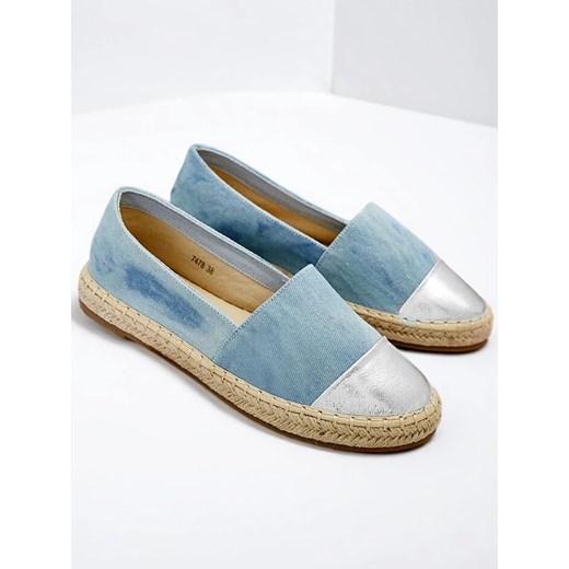 Royalfashion Damskie espadryle a'la jeansowe Anerta Royalfashion.pl 37 royalfashion.pl wyprzedaż