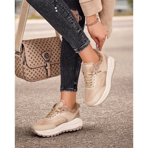 Royalfashion Sneakersy damskie z ociepleniem Ruffi ze sklepu royalfashion.pl w kategorii Buty sportowe damskie - zdjęcie 180204845