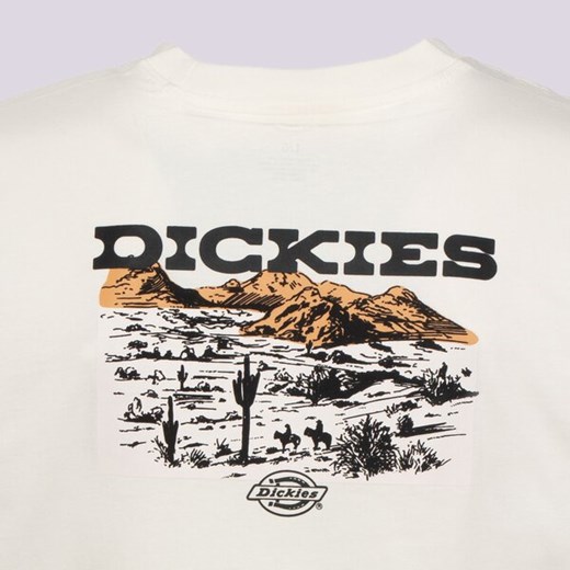 T-shirt męski Dickies biały z krótkim rękawem