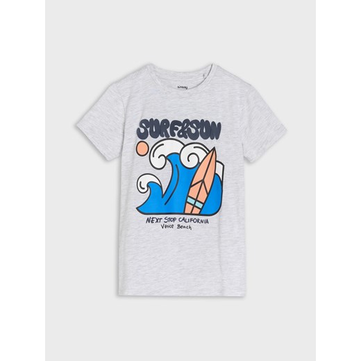 Sinsay - Koszulka - szary Sinsay 116 Sinsay