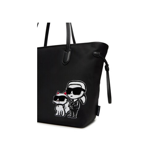 KARL LAGERFELD Torebka A2W30179 Czarny Karl Lagerfeld one size MODIVO