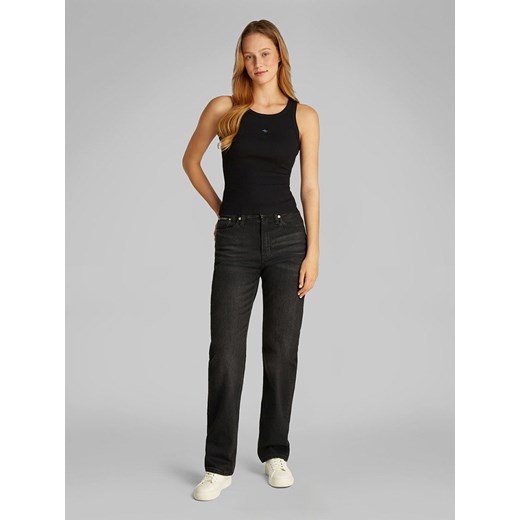 CALVIN KLEIN JEANS Top w kolorze czarnym XS wyprzedaż Limango Polska