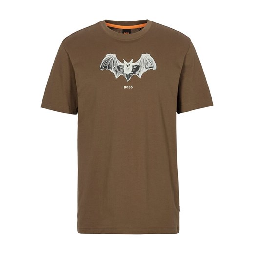 BOSS Orange Koszulka w kolorze brązowym ze sklepu Limango Polska w kategorii T-shirty męskie - zdjęcie 180210906