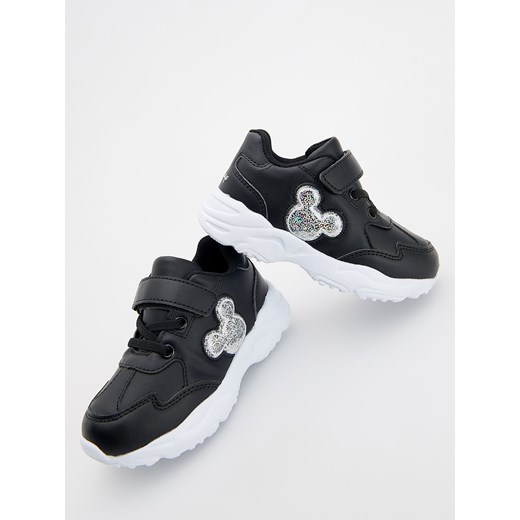 Reserved - Buty sportowe Myszka Miki - czarny ze sklepu Reserved w kategorii Buty sportowe dziecięce - zdjęcie 180211938