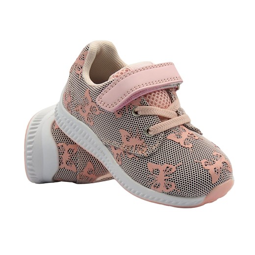 Buty dziecięce sportowe, adidasy różowe American Club ES 30/22 ze sklepu ulubioneobuwie w kategorii Buty sportowe dziecięce - zdjęcie 180215356