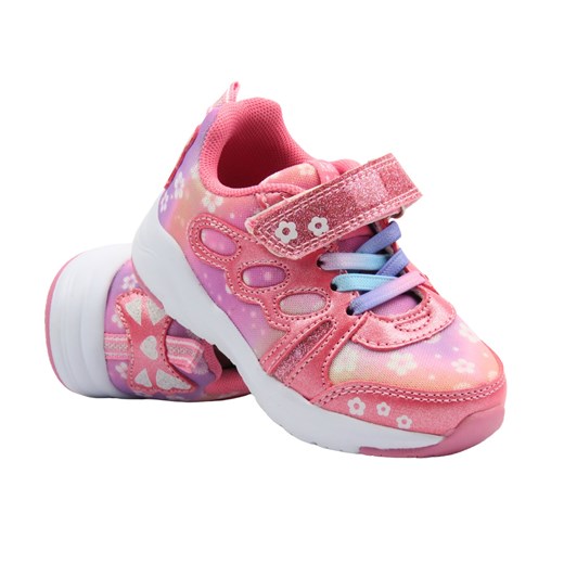 Buty dziecięce sportowe, adidasy różowe American Club HL 60/22 ze sklepu ulubioneobuwie w kategorii Buty sportowe dziecięce - zdjęcie 180215545