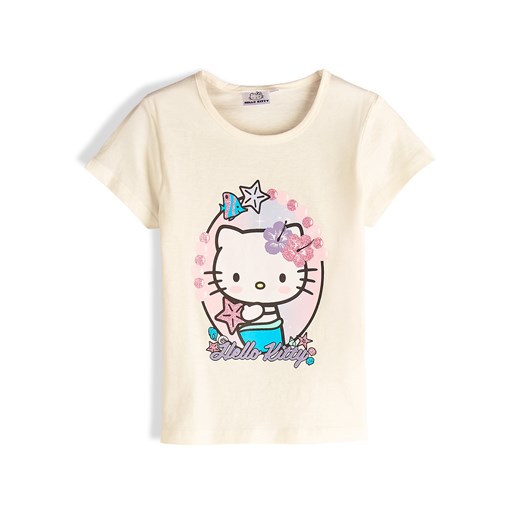 GATE Bawełniana koszulka Hello Kitty 4Y ze sklepu gateshop w kategorii Bluzki dziewczęce - zdjęcie 180218749