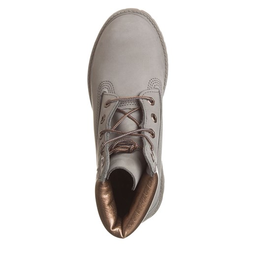 Timberland Skórzane botki w kolorze szarym Timberland 37,5 Limango Polska okazja