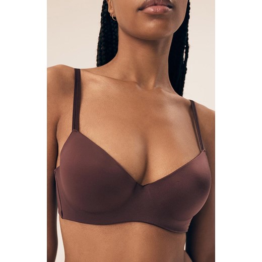 Esotiq biustonosz push-up Bosco 42463-88x, Kolor brązowy, Rozmiar 65D, Esotiq Esotiq 65E okazja Intymna