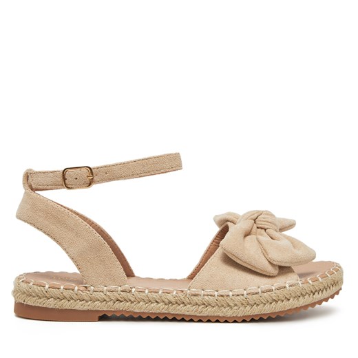 Espadryle DeeZee LE601-107 Beżowy ze sklepu eobuwie.pl w kategorii Espadryle damskie - zdjęcie 180224019