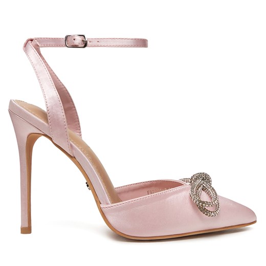 Czółenka różowe DeeZee eleganckie na szpilce 