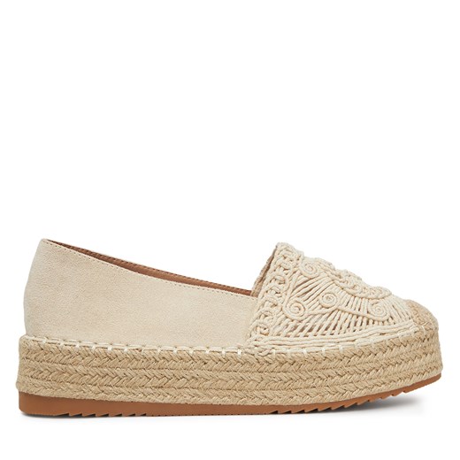 Espadryle DeeZee LE601-66 Beżowy 36 eobuwie.pl