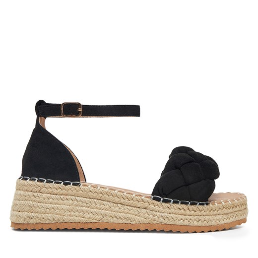 Espadryle DeeZee LE601-59 Czarny ze sklepu eobuwie.pl w kategorii Espadryle damskie - zdjęcie 180224247