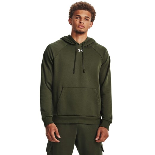 Under Armour Bluza &quot;Rival&quot; w kolorze khaki ze sklepu Limango Polska w kategorii Bluzy męskie - zdjęcie 180224356