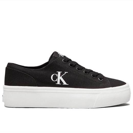 Buty damskie Calvin Klein Vulc Flatform Low CV MG YW0YW01763-0GM - czarne ze sklepu streetstyle24.pl w kategorii Buty sportowe damskie - zdjęcie 180224535
