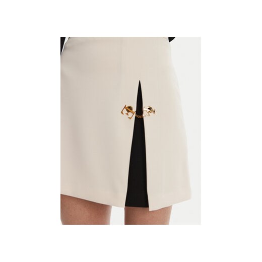 Elisabetta Franchi Spódnica mini GO-079-51E2 Écru Regular Fit Elisabetta Franchi 38 MODIVO
