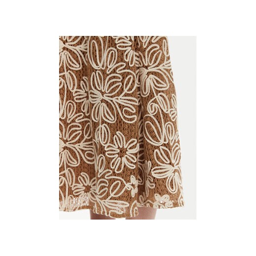 Luisa Spagnoli Spódnica midi Tenente 541989 Beżowy Regular Fit Luisa Spagnoli S MODIVO