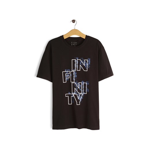 GATE Bawełniana koszulka z napisem S ze sklepu gateshop w kategorii T-shirty męskie - zdjęcie 180227228