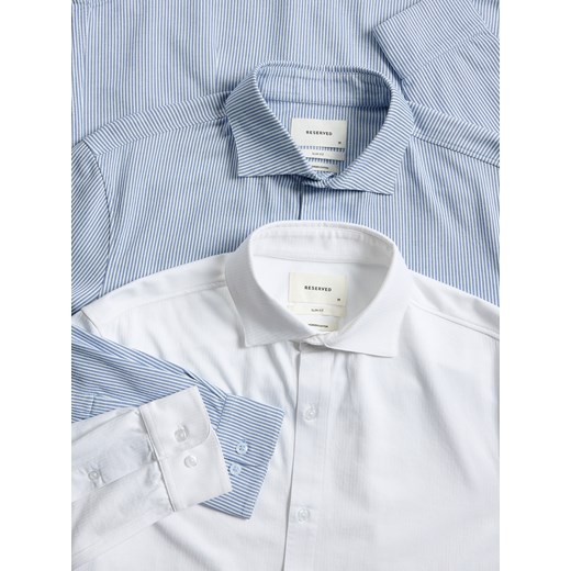 Reserved koszula męska z długim rękawem z klasycznym kołnierzykiem 