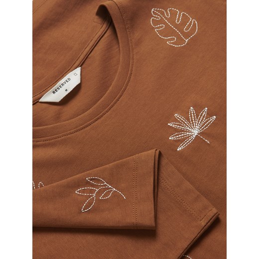 T-shirt męski Reserved z bawełny 