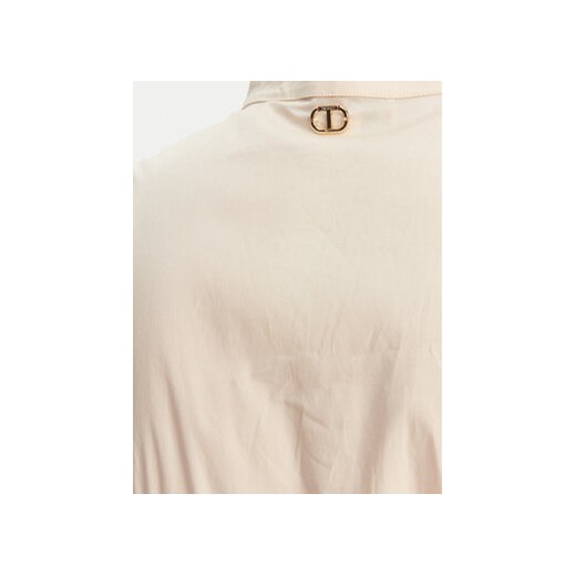 Sukienka Twinset z dekoltem v maxi 