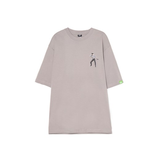 Cropp - Szara koszulka z The Sims - szary ze sklepu Cropp w kategorii T-shirty męskie - zdjęcie 180231068
