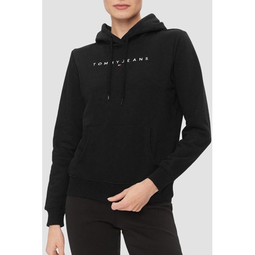 TOMMY JEANS Czarna damska bluza, Rozmiar XS ze sklepu outfit.pl w kategorii Bluzy damskie - zdjęcie 180231125