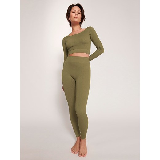 Bluzka damska Sloggi z okrągłym dekoltem casual 