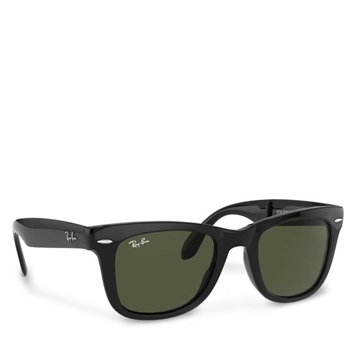 Okulary przeciwsłoneczne Ray-Ban Wayfarer 0RB4105 601 Czarny 54 eobuwie.pl