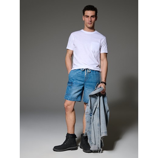 Sinsay spodenki męskie bawełniane 