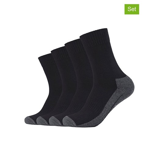 camano Skarpety (4 pary) w kolorze czarnym ze sklepu Limango Polska w kategorii Skarpetki męskie - zdjęcie 180238858