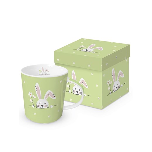 ppd Kubek jumbo &quot;Hello Easter&quot; w kolorze zielonym - 350 ml ze sklepu Limango Polska w kategorii Kubki - zdjęcie 180238978