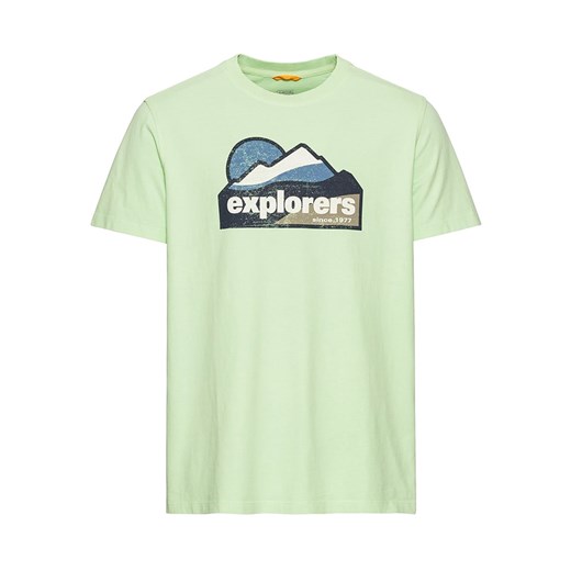 Camel Active Koszulka w kolorze zielonym ze sklepu Limango Polska w kategorii T-shirty męskie - zdjęcie 180239175