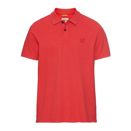 T-shirt męski Camel Active czerwony bawełniany