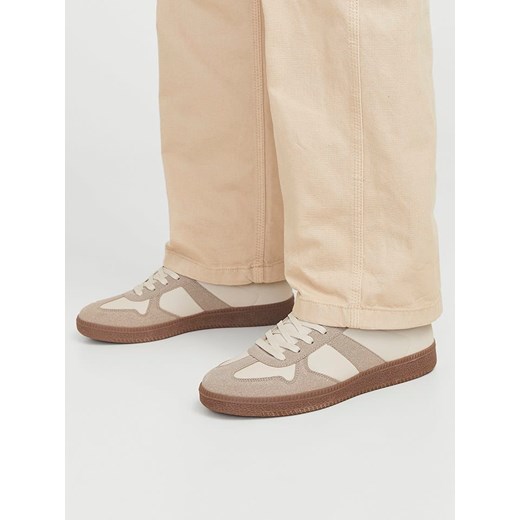 Jack &amp; Jones Sneakersy w kolorze beżowo-kremowym ze sklepu Limango Polska w kategorii Buty sportowe męskie - zdjęcie 180239369