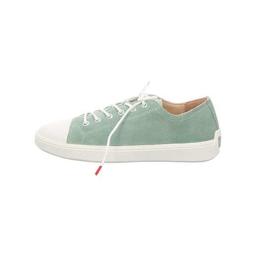 Think! Skórzane sneakersy w kolorze zielonym ze sklepu Limango Polska w kategorii Trampki damskie - zdjęcie 180239427
