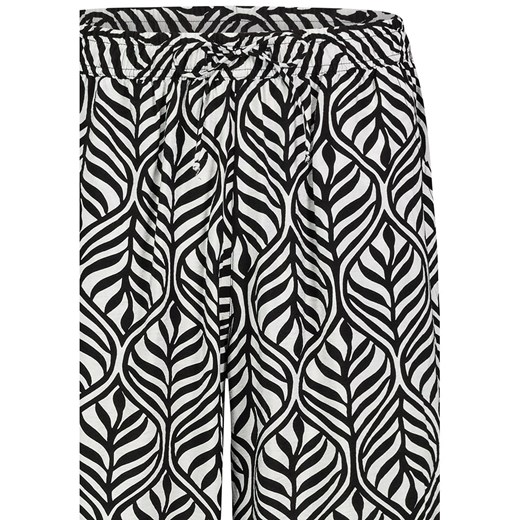 Sublevel Spodnie w kolorze biało-czarnym XXL Limango Polska wyprzedaż