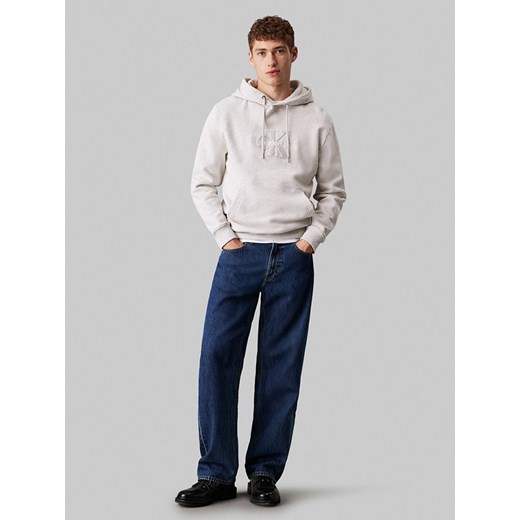 CALVIN KLEIN JEANS Bluza w kolorze jasnoszarym ze sklepu Limango Polska w kategorii Bluzy męskie - zdjęcie 180240178