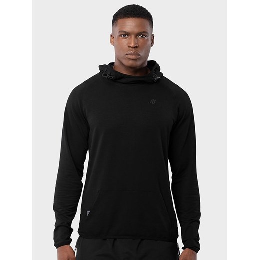 Siroko Bluza funkcyjna &quot;Black Square&quot; w kolorze czarnym ze sklepu Limango Polska w kategorii T-shirty męskie - zdjęcie 180241106