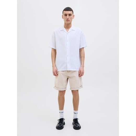 Jack &amp; Jones Szorty chino w kolorze beżowym ze sklepu Limango Polska w kategorii Spodenki męskie - zdjęcie 180241595