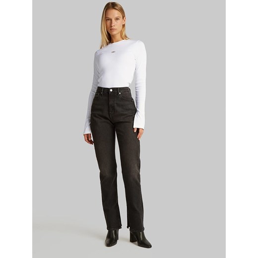 CALVIN KLEIN JEANS Koszulka w kolorze białym ze sklepu Limango Polska w kategorii Bluzki damskie - zdjęcie 180241616