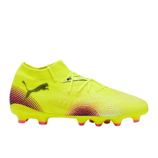 Buty piłkarskie Puma Future 8 Pro FG/AG  108142 03 żółte ze sklepu ButyModne.pl w kategorii Buty sportowe dziecięce - zdjęcie 180242276