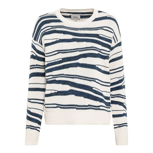 Camel Active Sweter w kolorze biało-granatowym ze sklepu Limango Polska w kategorii Swetry damskie - zdjęcie 180243579